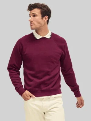 FRUIT OF THE LOOM CLASSIC RAGLAN SWEATSHIRT 62216