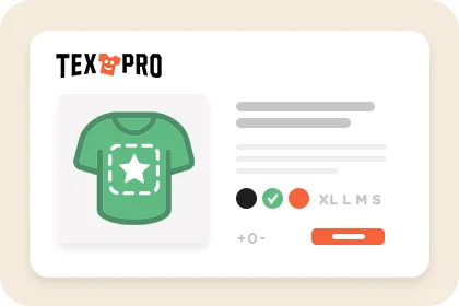 Add your design or create one