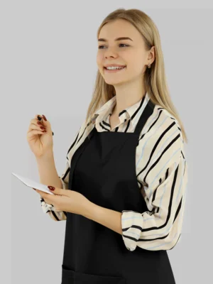 PREMIER BIB APRON WITH POCKET - PR154